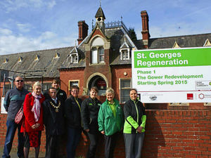Supporting image for story: Spruce-up day for landmark Telford building
