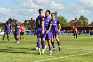 Jordan Piggott celebrates Pic: Kieren Griffin