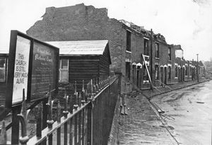 January 17, 1975. While Langley changes its face one thing stays the same - the Methodist church - and the congregation are making sure everyone knows it. Mrs Charles Davis, one of the church stewards and his wife, Gwen, were concerned that with all the demolition going on around Edwards Street Methodist Church people could think the building had closed. So Mrs Davis made the poster to make sure everyone understood the situation. Building is already progressing to erect over 100 council homes nearby and there are plans for private development in the area