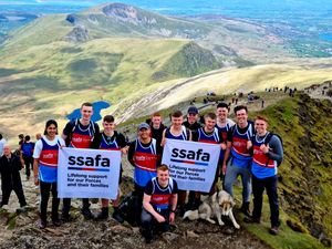 Supporting image for story: RAF Cosford aviators scale Snowdon to raise more than £800 for forces trust 