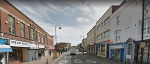 Salop Street leading to Cleveland Street. Picture: Google