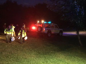 Supporting image for story: Boy, 16, rescued from cliff face near Oswestry