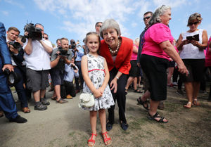 With six-year-old Anest Jones from the Brecon Beacons