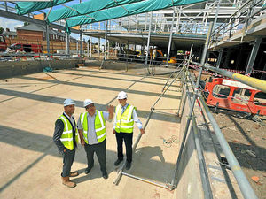 Supporting image for story: Sneak glimpse of West Bromwich Leisure Centre progress