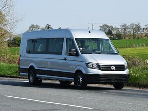 Supporting image for story: Volkswagen debuts wheelchair-friendly Crafter minibus