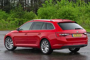 The top specification, most powerful and four wheel drive Superb Estate costs almost £36,000