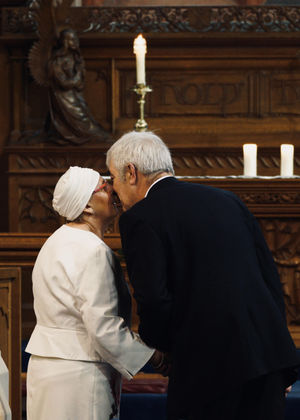 Dick and Julie have three children and have been together for 35 years