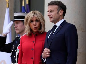 Supporting image for story: Macron says he is ‘super proud’ of his wife’s cameo in Emily In Paris