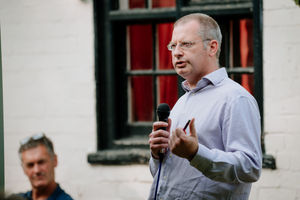 Tony Kane from Powys Council Highways speaks