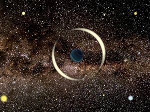 Supporting image for story: ‘Free-floating’ planet unattached to any star found in the Milky Way