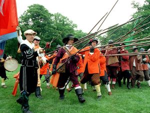 Supporting image for story: Civil war re-enactors to recreate woman's brave defence of Shropshire castle