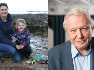 Supporting image for story: Sir David Attenborough contacted this six-year-old eco-warrior with handwritten encouragement
