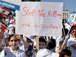 Supporting image for story: Hezbollah fires rockets at Israel with Gaza ceasefire talks on knife-edge