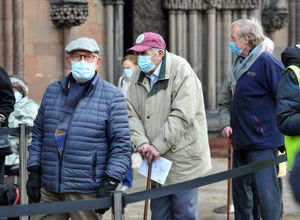 Covid vaccinations begin at Lichfield Cathedral