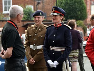Supporting image for story: Royal representative pledges support for Shropshire organisation