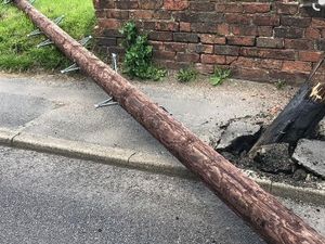 Supporting image for story: Diversions after telegraph pole damaged in Bloxwich
