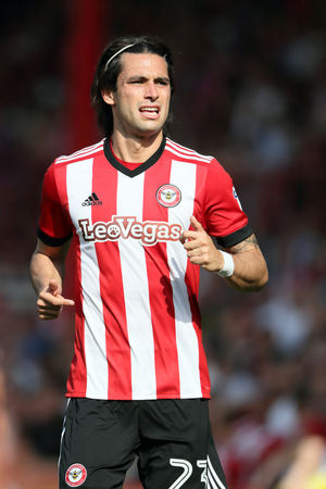 Jota playing for Brentford (AMA/Sam Bagnall)