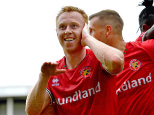 Supporting image for story: Hat-trick hero Danny Johnson's Walsall delight