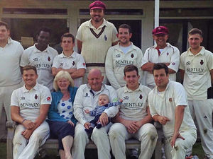 Supporting image for story: Innings over as Jon Harris declares