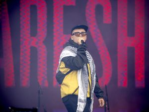 Supporting image for story: First Minister ‘strongly welcomes’ case against Kneecap rapper being dismissed