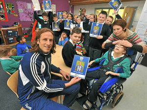 Supporting image for story: West Brom star Jonas Olsson in boost for Oldbury pupils