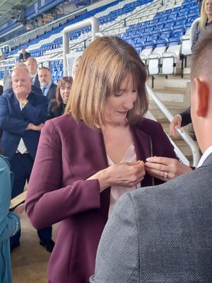 Rachel Reeves at St Andrew's