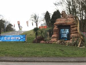 Supporting image for story: Car fire at West Midlands Safari Park