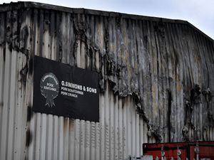 Supporting image for story: Large fire at family-owned pork scratchings factory in Walsall started 'accidentally', fire service rules