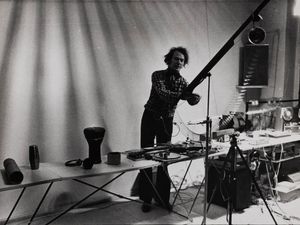 Peter Sedgley at work in 1976