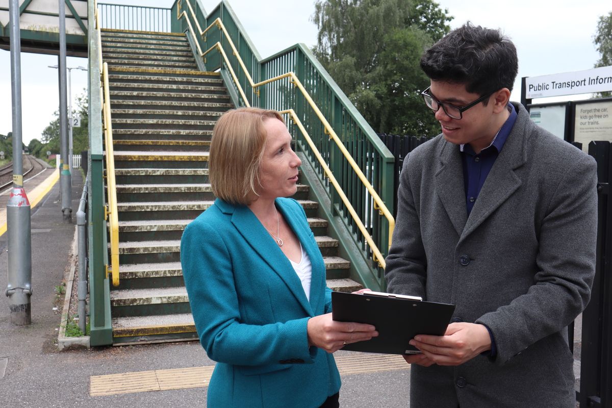 MP calls for debate over step-free access to train stations as campaign over Whitchurch Railway Station continues