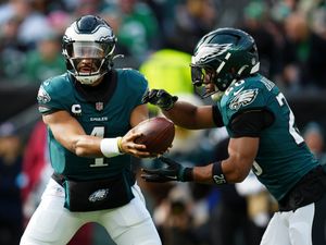 Supporting image for story: Philadelphia Eagles lock in play-off spot after win over Carolina Panthers