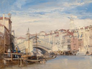 Supporting image for story: Venice painting by Richard Parkes Bonington could fetch £3.5 million at auction