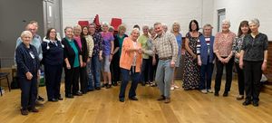 Supporting image for story: Sweet steps! Line dancers raise over £300 with summer cake nights