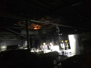 The scene at William Gibbons Ltd