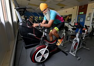 Manny Singh Kang is ready to pedal for 24 straight hours in his latest challenge