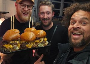 Adam Purnell (right) has announced Embers Cafe will be taking residency of the kitchens at The Park pub in Wellington. Photo: Adam Purnell