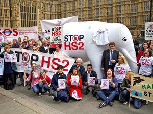 Supporting image for story: 2,000 petitions against HS2 spark delay fears