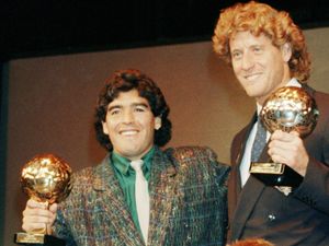 Supporting image for story: Maradona heirs say Golden Ball trophy was stolen and want to stop its auction