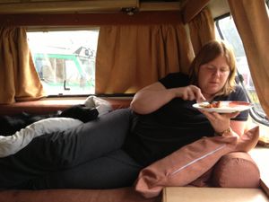 And then – Gail used to wear dark, baggy clothes
