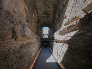 Supporting image for story: Once-secret Emperor Commodus passage to Colosseum opens to public for first time