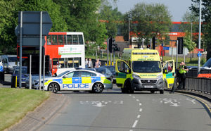 The scene in Wolverhampton