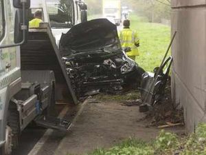 Supporting image for story: Car hits bridge at Market Drayton
