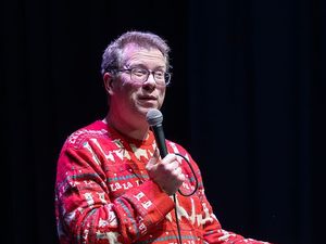 Supporting image for story: Review: Carols with a comic twist bring big Christmas cheer to The Edge