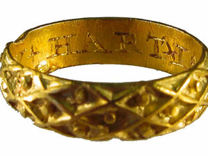 Supporting image for story: Ring found in Bridgnorth reveals a wealth of facts
