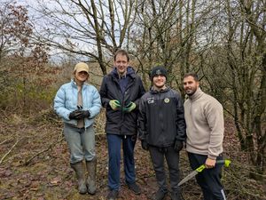 Chris Nutt, second from left. 