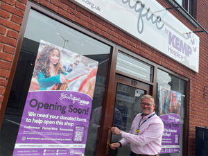 Gary Barnes, head of retail at KEMP Hospice at the new store
