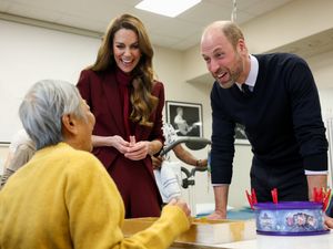 Supporting image for story: Kate praises work of NHS in surprise appearance with William