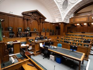 Crown court room