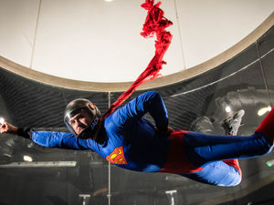 Supporting image for story: Is it a bird? Is it a plane?: Fly like a superhero at Birmingham's Bear Grylls Adventure