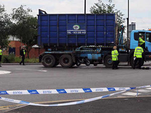 Supporting image for story: Rider, 43, is killed in lorry collision